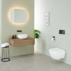 Geberit Option lustro 80x60 cm owalne z oświetleniem LED 502.800.00.1