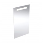 Geberit Option Basic lustro 40x70 cm prostokątne z oświetleniem LED aluminium anodyzowane 502.803.00.1