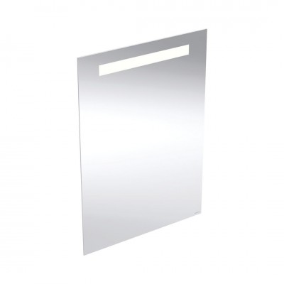 Geberit Option Basic lustro 50x70 cm prostokątne z oświetleniem LED aluminium anodyzowane 502.804.00.1
