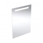 Geberit Option Basic lustro 50x70 cm prostokątne z oświetleniem LED aluminium anodyzowane 502.804.00.1