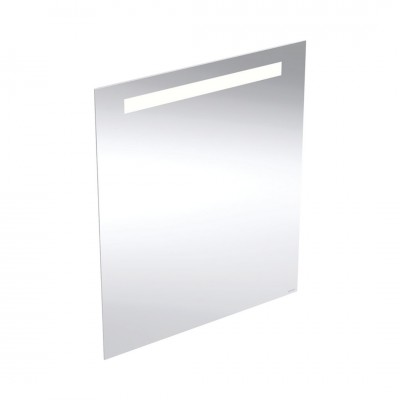 Geberit Option Basic lustro 60x70 cm prostokątne z oświetleniem LED aluminium anodyzowane 502.805.00.1