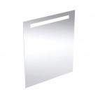 Geberit Option Basic lustro 60x70 cm prostokątne z oświetleniem LED aluminium anodyzowane 502.805.00.1