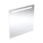 Geberit Option Basic lustro 70x70 cm kwadratowe z oświetleniem LED aluminium anodyzowane 502.806.00.1