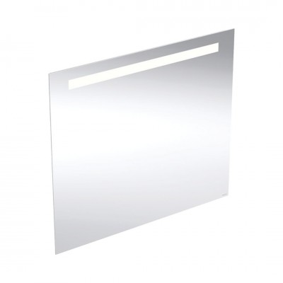 Geberit Option Basic lustro 80x70 cm prostokątne z oświetleniem LED aluminium anodyzowane 502.807.00.1