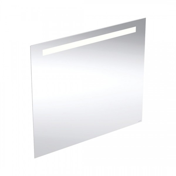 Geberit Option Basic lustro 80x70 cm prostokątne z oświetleniem LED aluminium anodyzowane 502.807.00.1