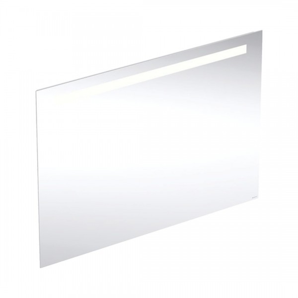 Geberit Option Basic lustro 100x70 cm prostokątne z oświetleniem LED aluminium anodyzowane 502.809.00.1