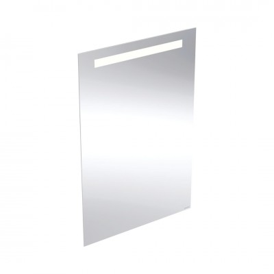 Geberit Option Basic lustro 60x90 cm prostokątne z oświetleniem LED aluminium anodyzowane 502.812.00.1