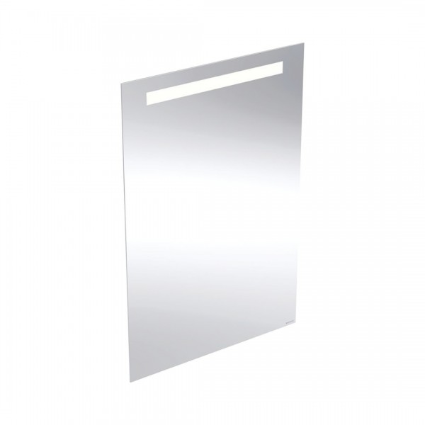 Geberit Option Basic lustro 60x90 cm prostokątne z oświetleniem LED aluminium anodyzowane 502.812.00.1