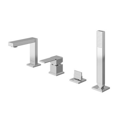 Kohlman Excelent bateria wannowa stojąca 4-otworowa QB243H