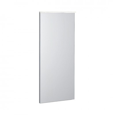 Geberit Xeno2 lustro 40x91 cm prostokątne z oświetleniem LED aluminium szczotkowane 500.520.00.1