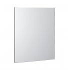 Geberit Xeno2 lustro 60x71 cm prostokątne z oświetleniem LED aluminium szczotkowane 500.521.00.1