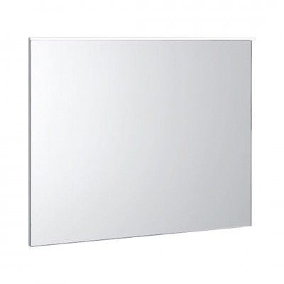 Geberit Xeno2 lustro 90x71 cm prostokątne z oświetleniem LED aluminium szczotkowane 500.522.00.1