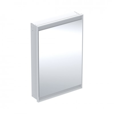 Geberit One ComfortLight szafka 60 z lustrem 1 drzwi podtynkowa zawiasy po lewej biała 505.800.00.2