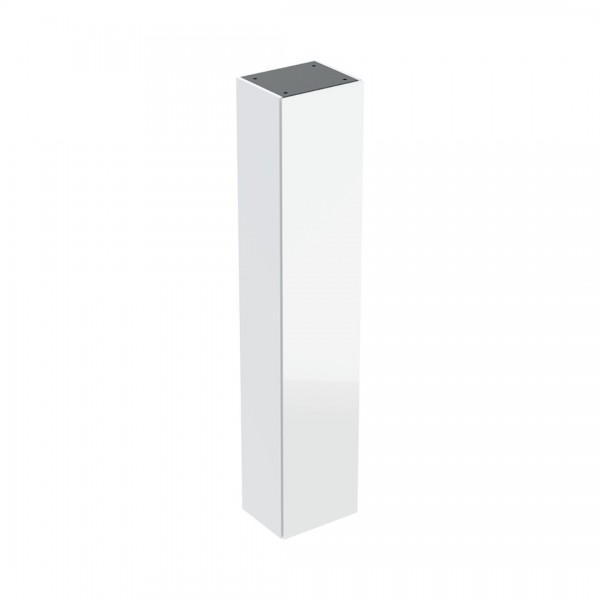 Geberit Acanto słupek 180 cm wiszący biały połysk/szkło 502.316.01.2