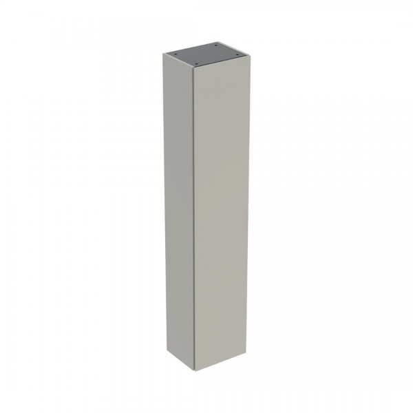Geberit Acanto szafka 180 cm boczna wysoka wisząca szary beżowy mat 505.083.00.7