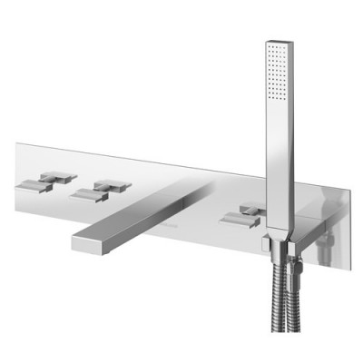 Kohlman Excelent bateria wannowa podtynkowa 5-otworowa QW269H