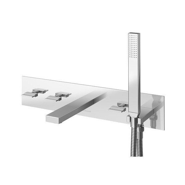 Kohlman Excelent bateria wannowa podtynkowa 5-otworowa QW269H