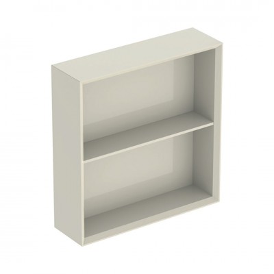 Geberit iCon regał 45 cm wiszący szary piaskowy połysk 502.323.JL.1
