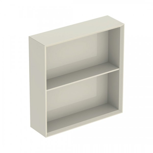 Geberit iCon regał 45 cm wiszący szary piaskowy połysk 502.323.JL.1