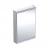 Geberit One ComfortLight szafka 60 z lustrem 1 drzwi wisząca zawiasy po lewej aluminium anodyzowane 505.810.00.1