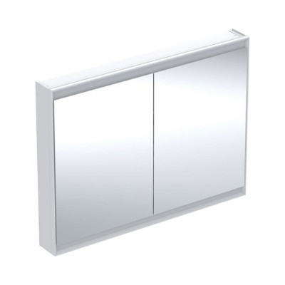 Geberit One ComfortLight szafka 120 cm z lustrem 2 drzwi wisząca biała 505.815.00.2