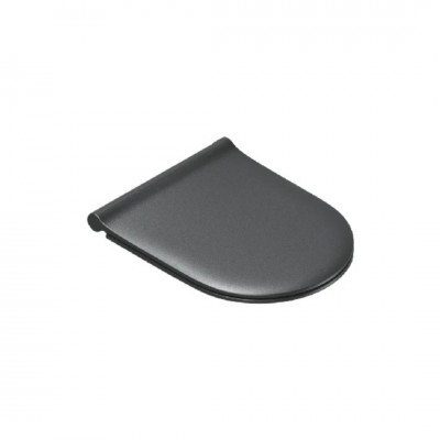 Catalano Sfera deska WC wolnoopadająca slim czarny mat 0551250022