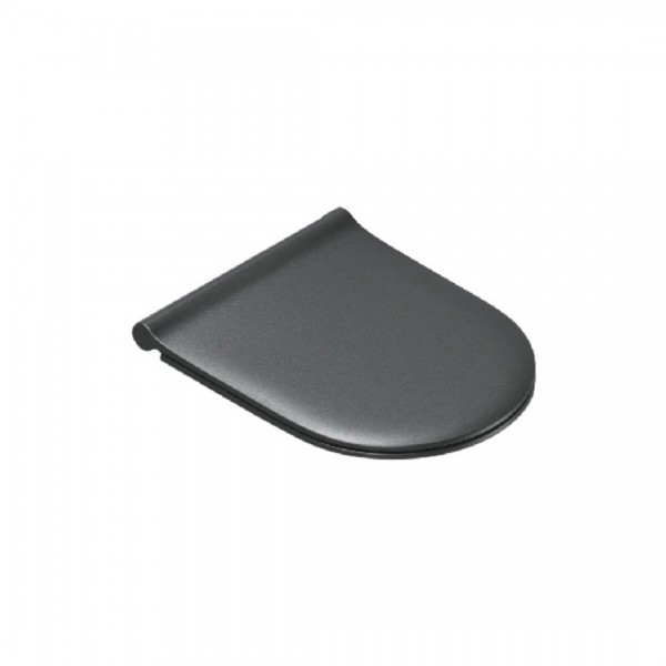Catalano Sfera deska WC wolnoopadająca slim czarny mat 0551250022