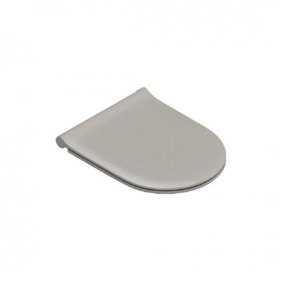 Catalano Sfera deska WC wolnoopadająca slim tortora mat 0551250032