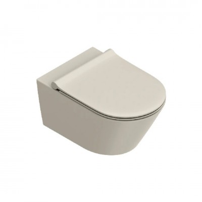 Catalano Zero miska WC wisząca Silentech sabbia mat 0111750029