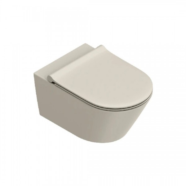 Catalano Zero miska WC wisząca Silentech sabbia mat 0111750029