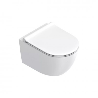 Catalano Sfera muszla WC wisząca Silentech z deską WC wolnoopadającą biały mat 0511500021+0551200021+9056060000