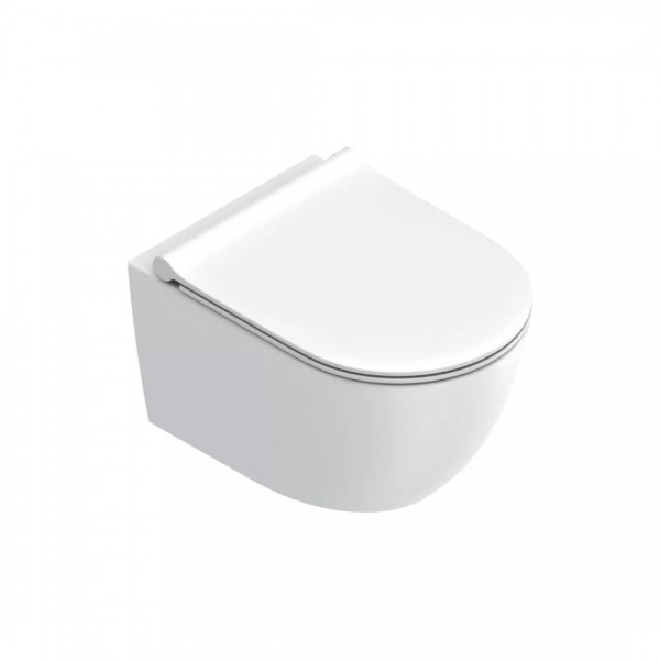 Catalano Sfera muszla WC wisząca Silentech z deską WC wolnoopadającą biały mat 0511500021+0551200021+9056060000
