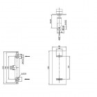Kohlman Excelent bateria prysznicowa podtynkowa QW227H