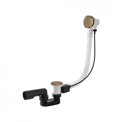 Vicario przelew wannowy 57 cm stare złoto 242A/60/BR