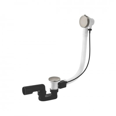 Vicario przelew wannowy 100 cm nikiel szczotkowany 246M/100/SN