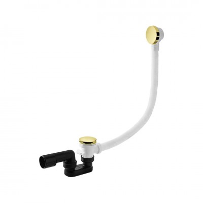 Vicario przelew wannowy klik klak 70 cm złoty 266C/70/ZL