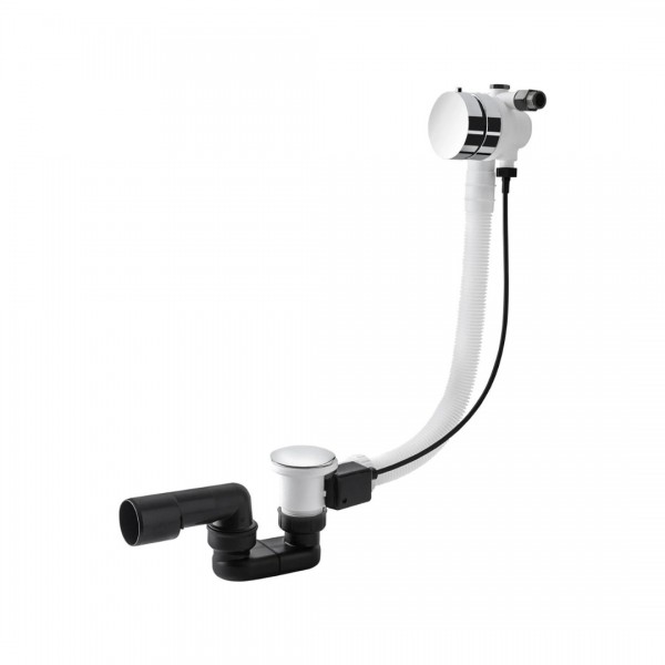Vicario przelew wannowy z napełnianiem 57 cm chrom 346M/60/CH