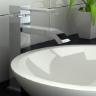 Kohlman Axis bateria umywalkowa stojąca wysoka QB170N