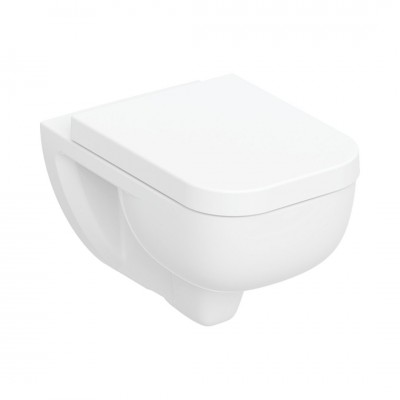 Geberit Selnova Square miska WC wisząca TurboFlush z deską wolnoopadającą biała 503.153.00.1