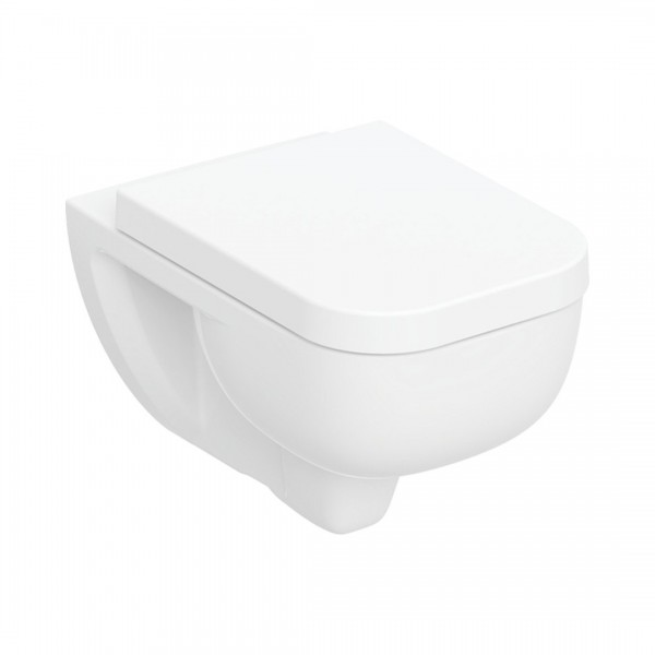 Geberit Selnova Square miska WC wisząca TurboFlush z deską wolnoopadającą biała 503.153.00.1