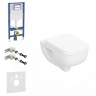 Geberit Duofix Selnova Square zestaw WC podtynkowy 5w1 biały połysk 75494