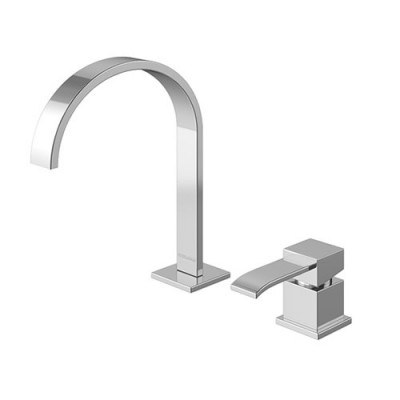 Kohlman Axis bateria umywalkowa stojąca wysoka 2-otworowa QB205N