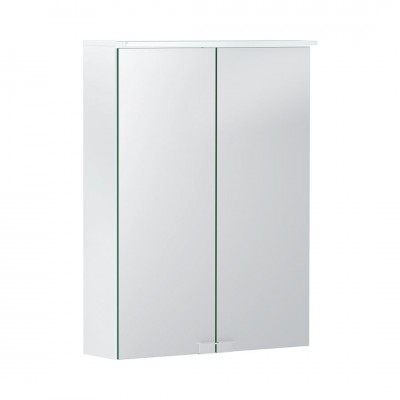 Geberit Option Basic szafka 50 cm 2 drzwi wisząca z oświetleniem LED biała 500.257.00.1