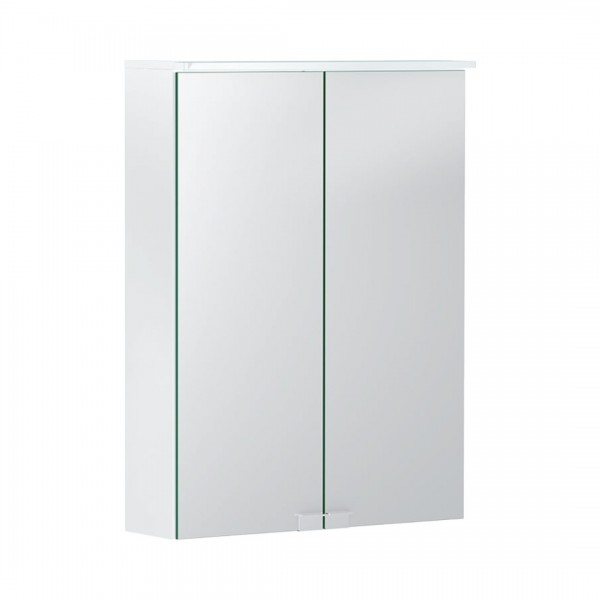 Geberit Option Basic szafka 50 cm 2 drzwi wisząca z oświetleniem LED biała 500.257.00.1