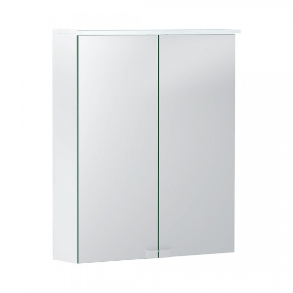 Geberit Option Basic szafka 56 cm 2 drzwi wisząca z oświetleniem LED biała 500.258.00.1