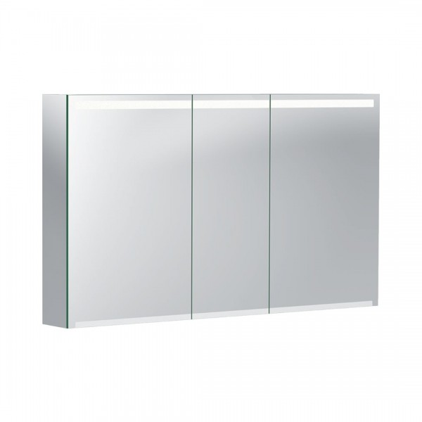 Geberit Option szafka 120 cm 3 drzwi z lustrem wisząca z oświetleniem LED 500.207.00.1