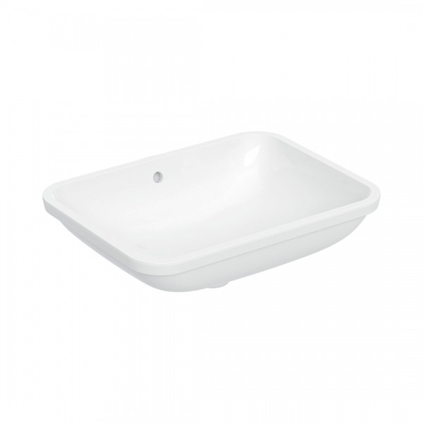 Geberit Variform umywalka podblatowa 53x40 cm prostokątna biała 505.060.01.1