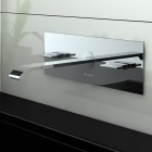 Kohlman Axis bateria umywalkowa podtynkowa 3-otworowa wylewka 17 cm QW195N