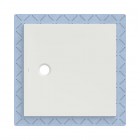 Geberit CleanFloor30 brodzik kwadratowy 90x90 cm z włókniną uszczelniającą biały mat 551.111.00.1