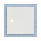 Geberit CleanFloor30 brodzik kwadratowy 100x100 cm z włókniną uszczelniającą biały mat 551.120.00.1
